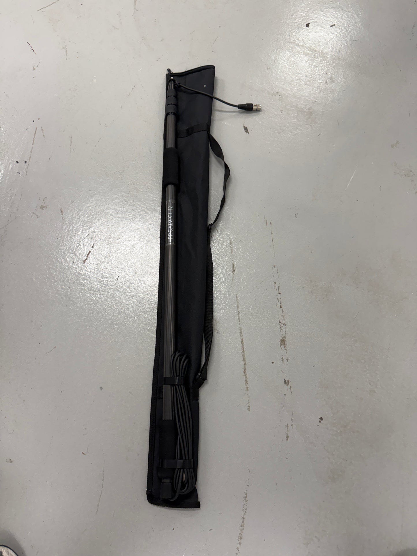 Proaim Carbon Fiber Boompole with XLR Cable (12') CF-12 CF 12