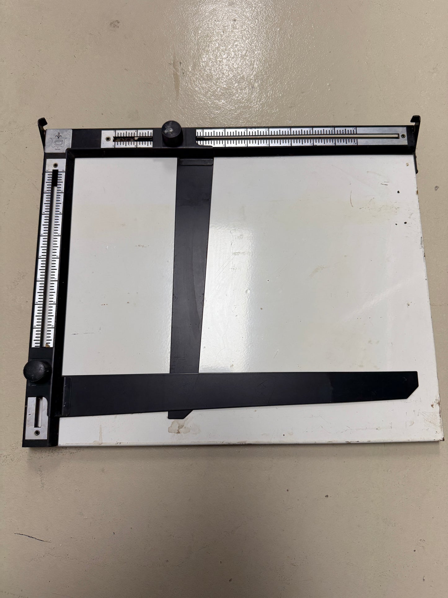 Continental Vintage Darkroom Photo Printing Easel 11x14 Adjustable Blades