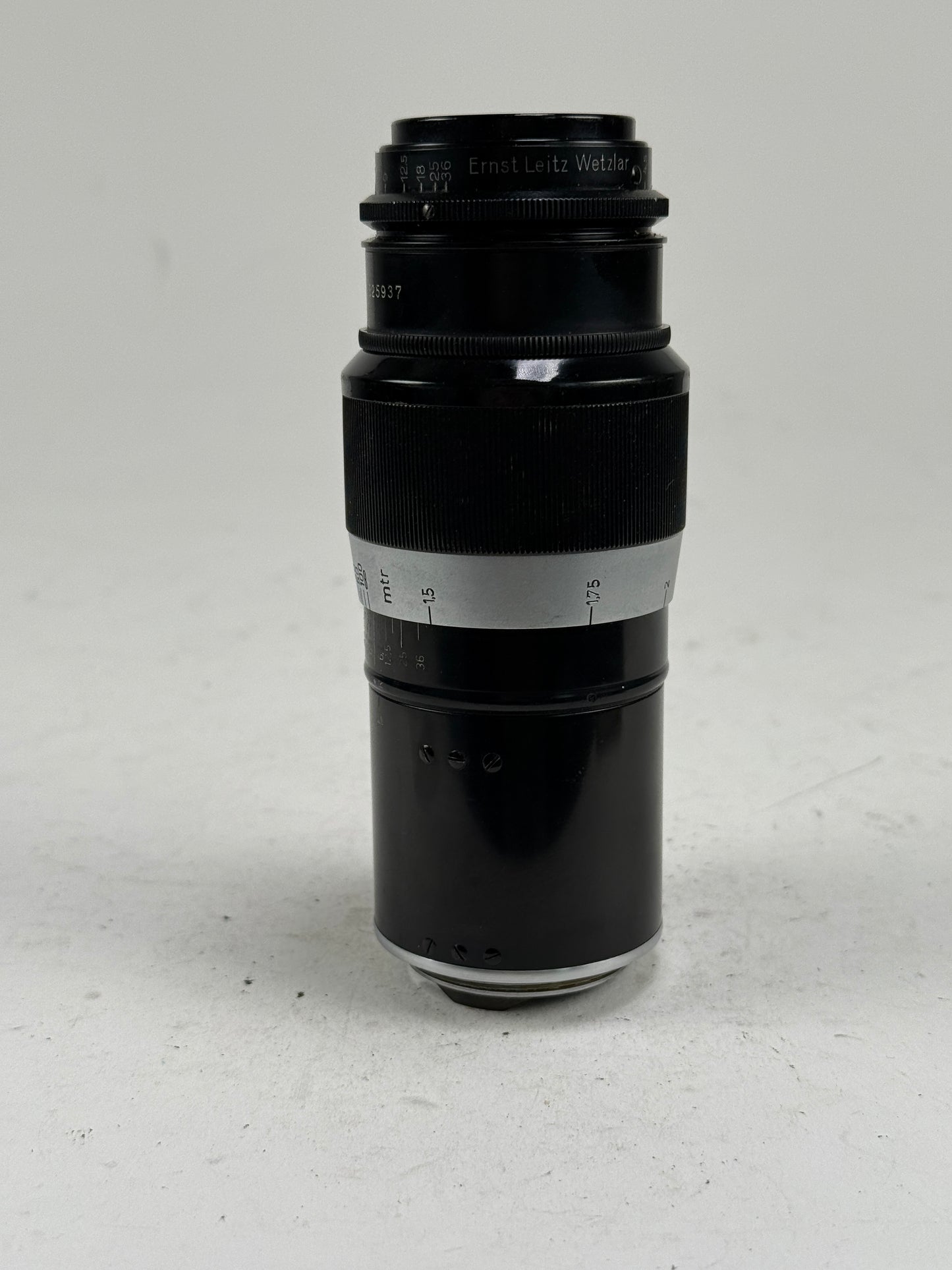 Leica 13.5cm (135mm) f4.5 Hektor LTM M39 Lens Black/Chrome