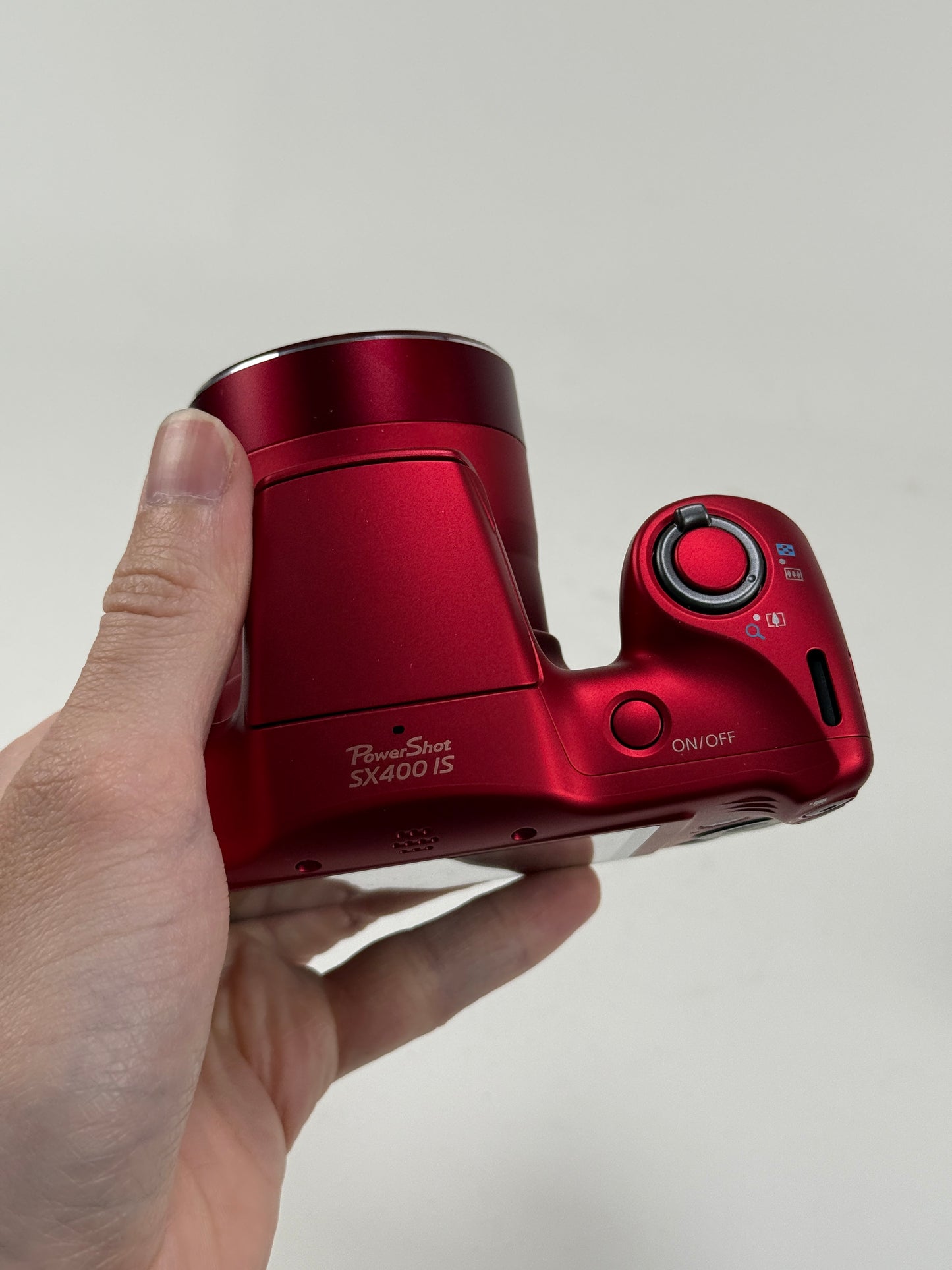 Canon PowerShot SX400 IS Digital Camera Red 16MP 30x Zoom