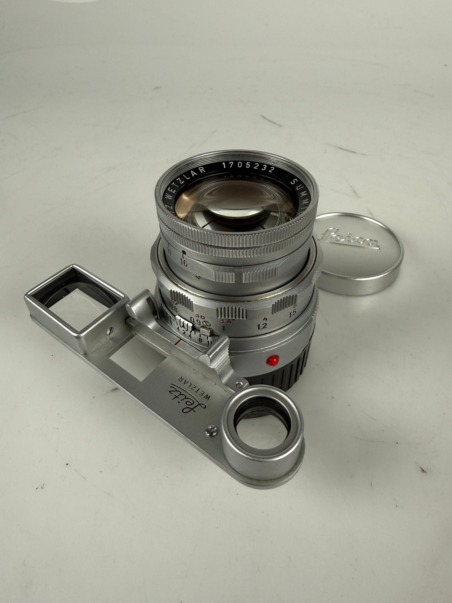 Leica Leitz Wetzlar Summicron-M 50mm F2 Dual Range DR f2 Lens