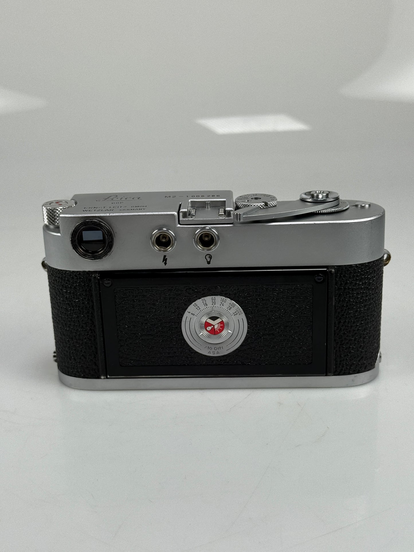 Leica M2 w/ Self Timer Chrome 35mm rangefinder film camera body
