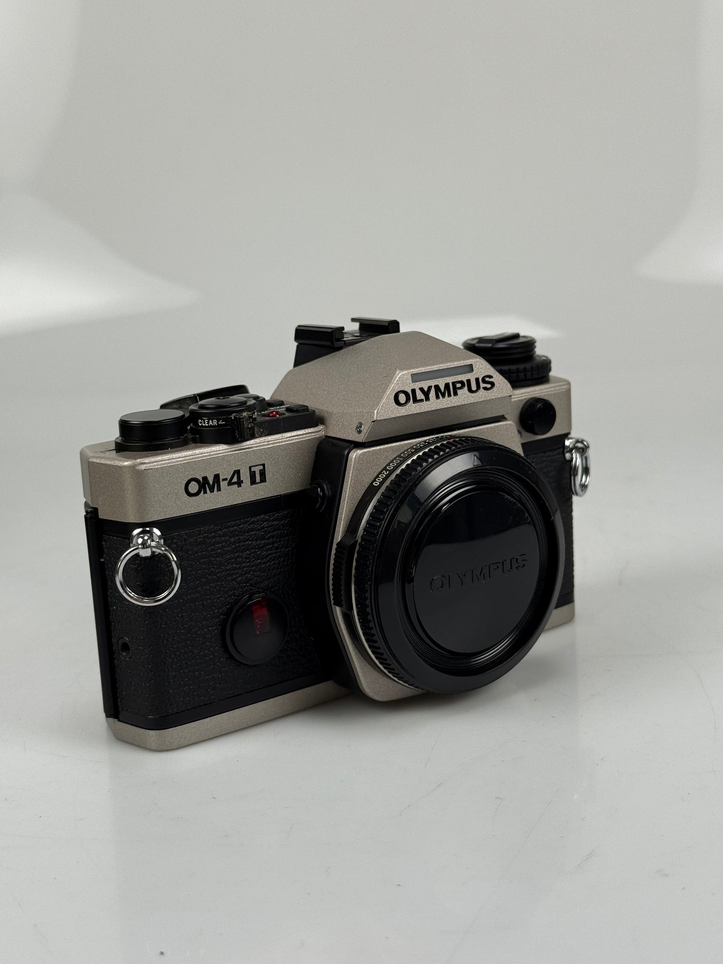 Olympus OM-4T Chrome 35mm SLR Film Camera