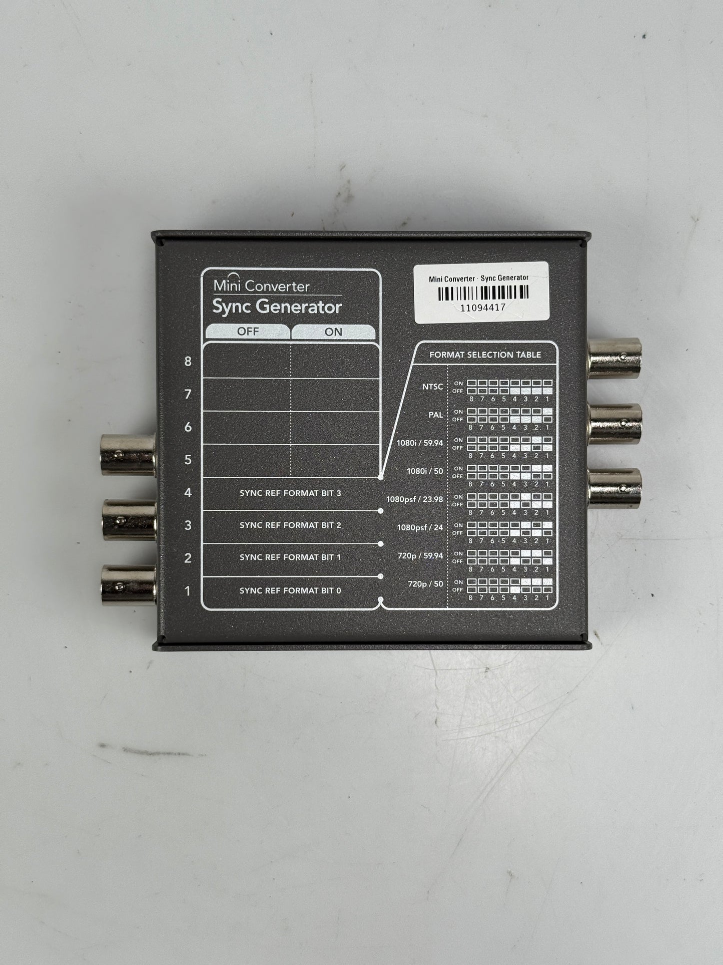 Blackmagic Design Mini Converter Sync Generator