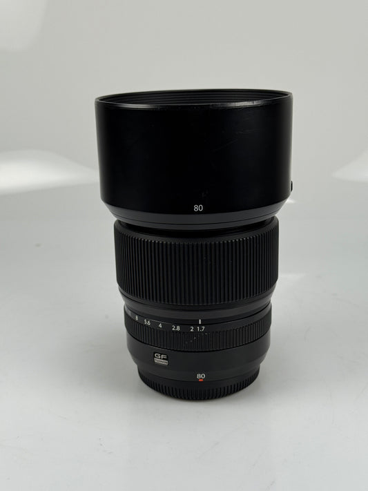 Fuji Fujifilm GF 80mm F1.7 R WR Lens GFX