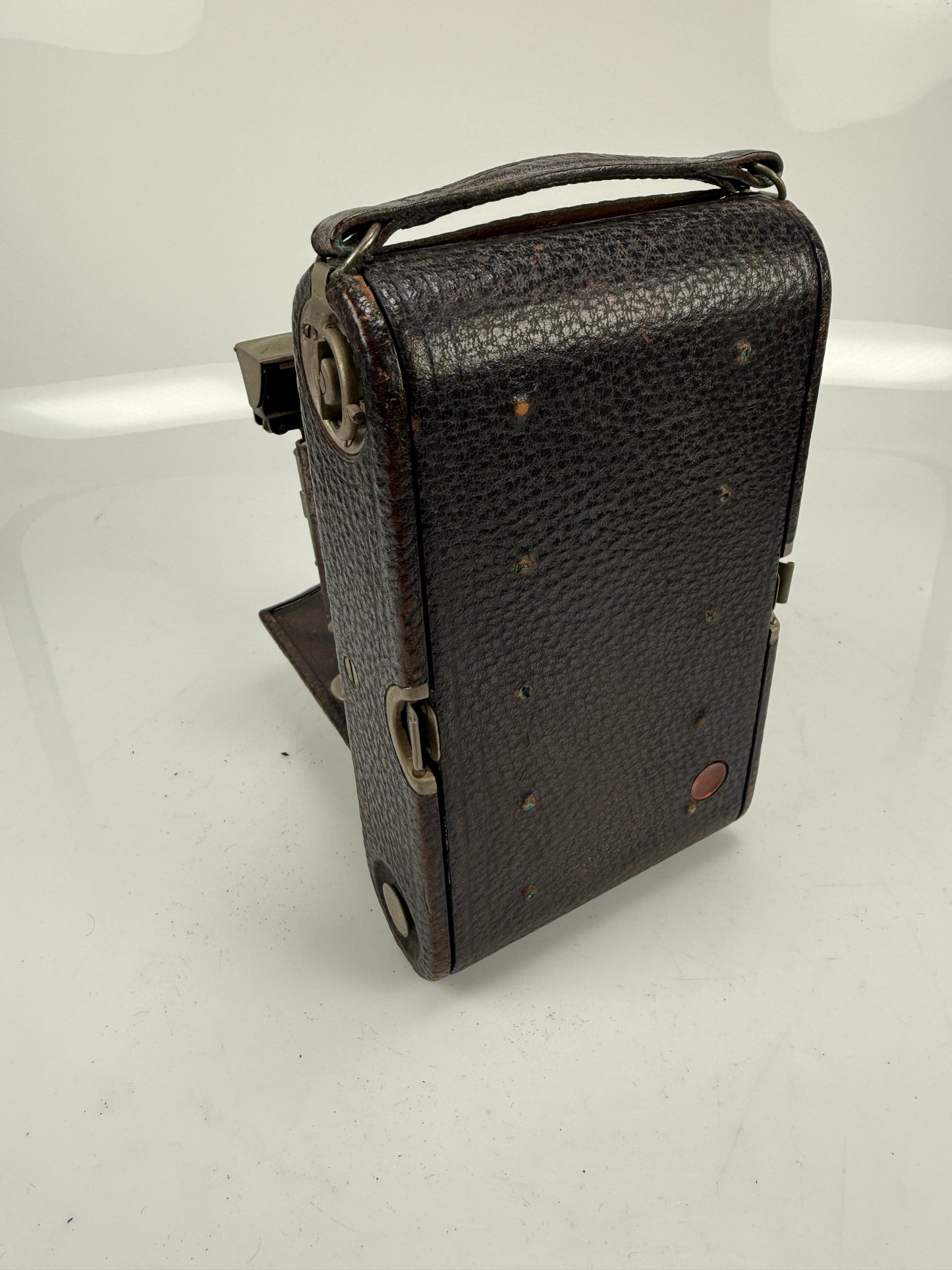 Kodak No 3 Model H FOLDING POCKET Camera RED BELLOWS