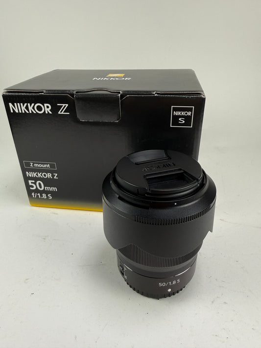 Nikon Nikkor Z 50mm f1.8 S Lens