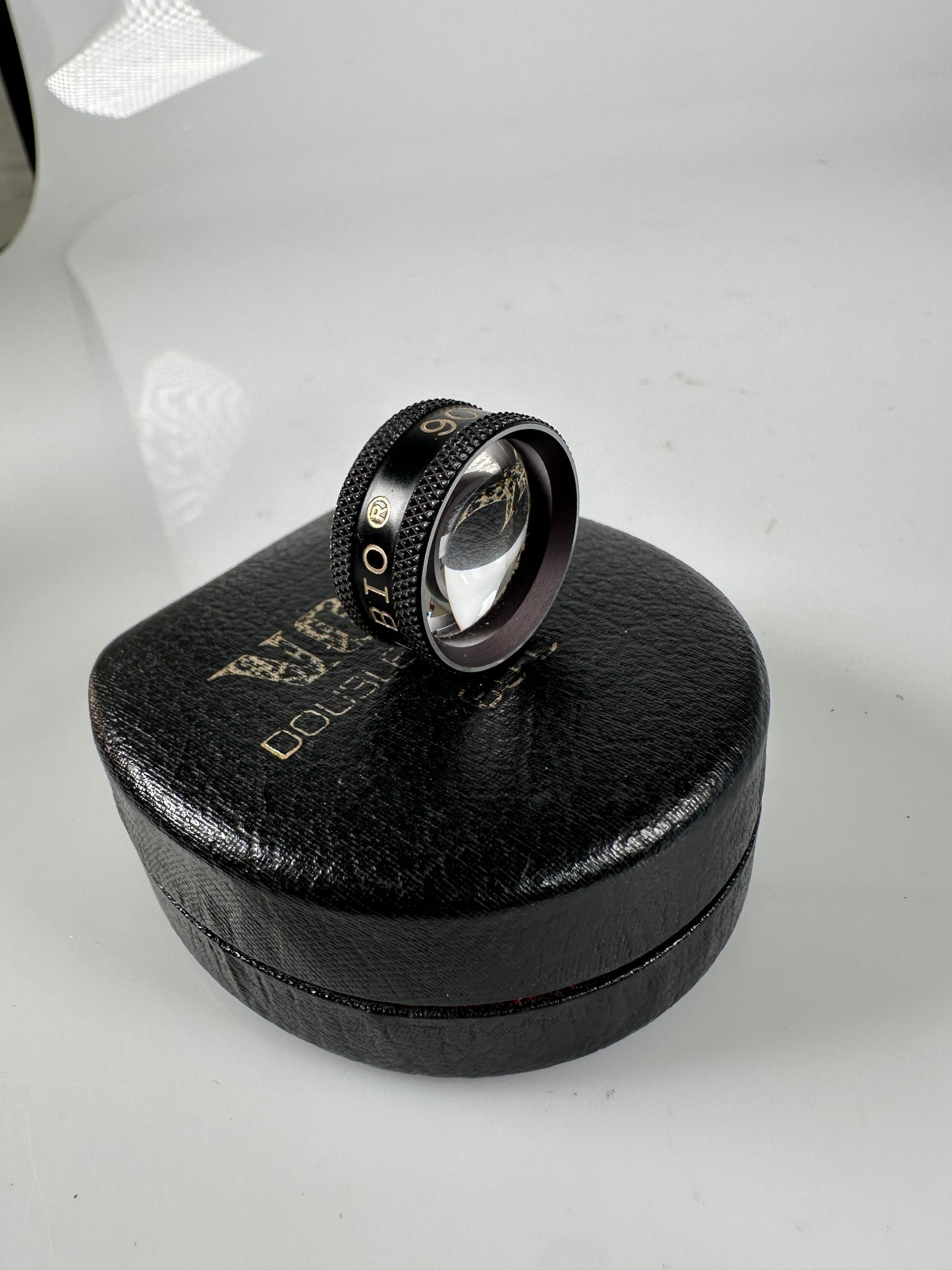 VOLK II 90D Double Aspheric BIO Lens with Case Vintage USA