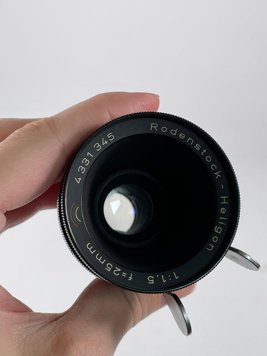 Rodenstock Heligon 25mm f1.5 Arri Arriflex ST 16mm