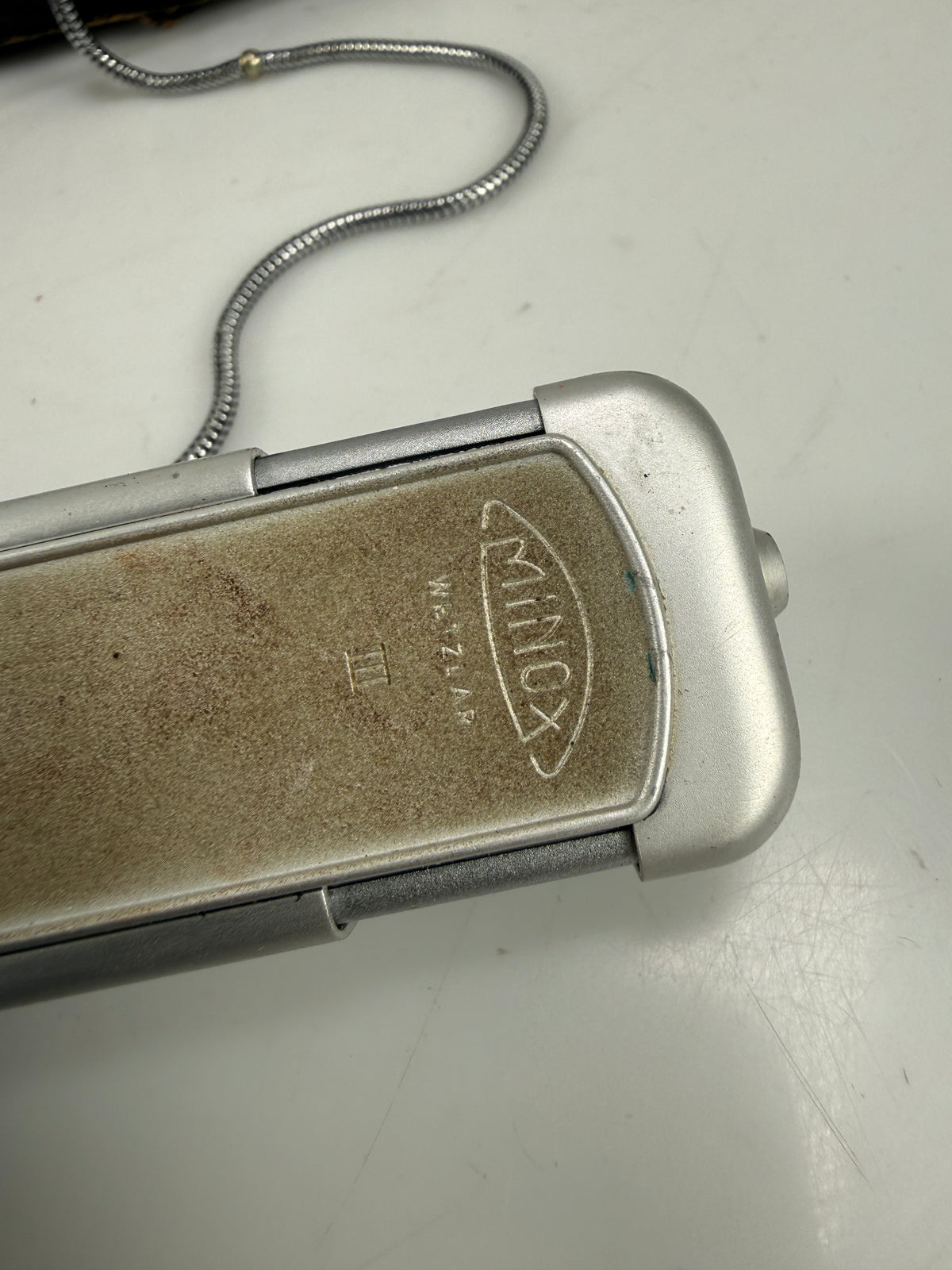 MINOX III Spy Film Camera Subminiature Chrome silver