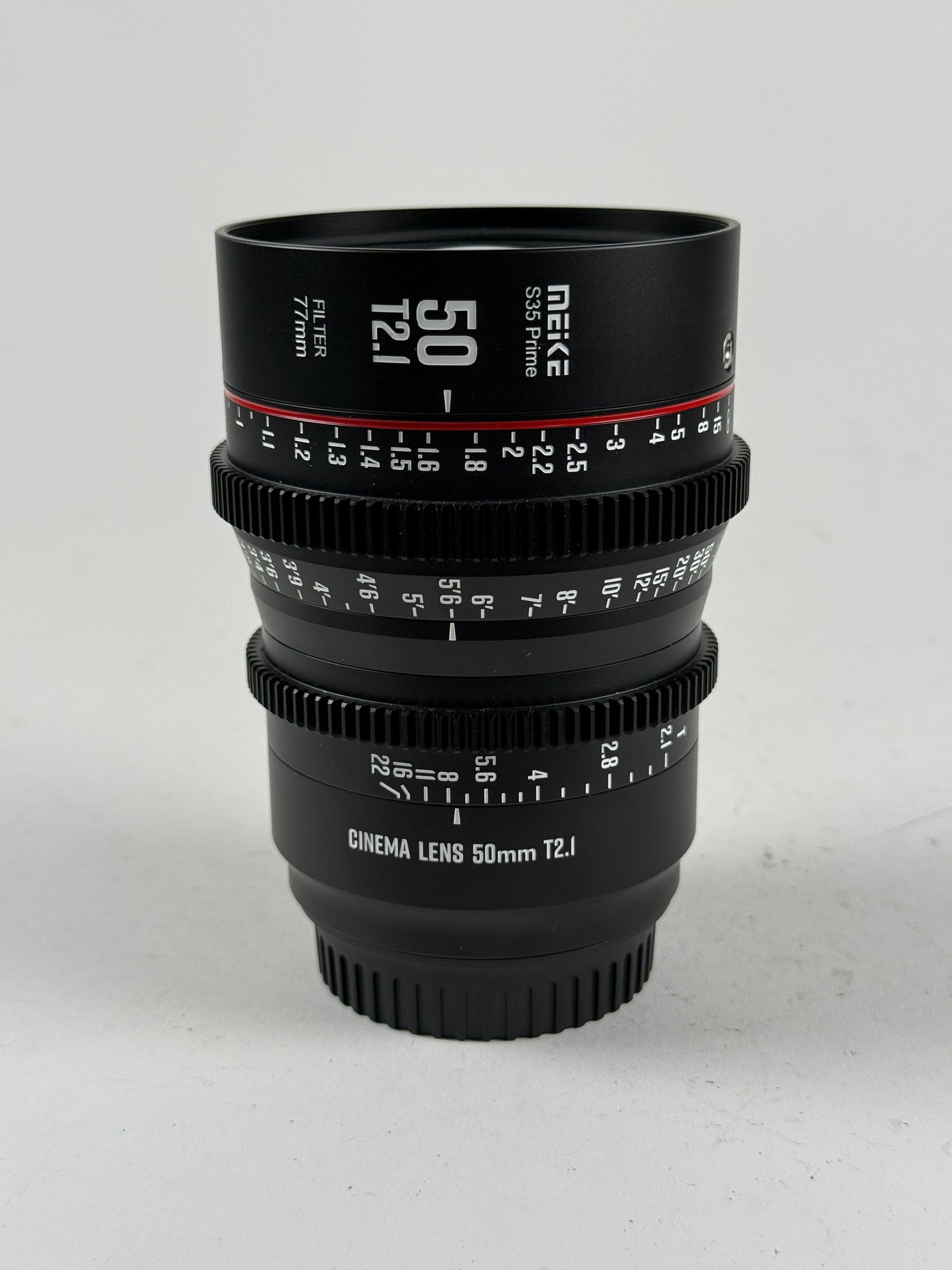Meike 50mm T2.1 Manual Focus Cinema S35 Prime Lens EF Mount