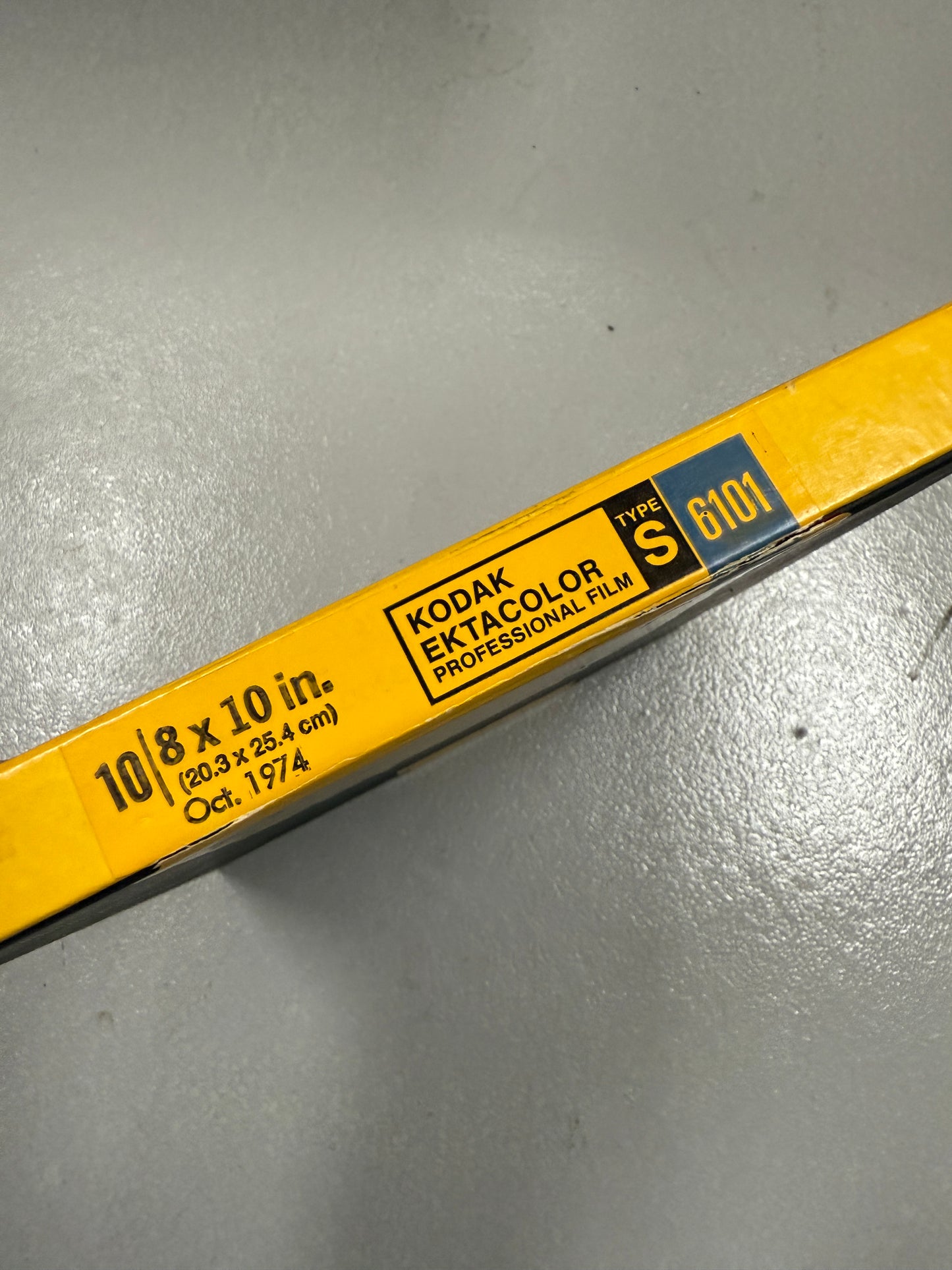 11x14 KODAK Ektacolor Type S Large Format Film 10 Sheets 6101