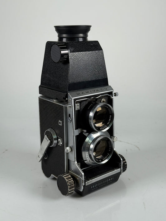 Mamiya C3 TLR medium format Film camera kit 80mm f2.8 lens