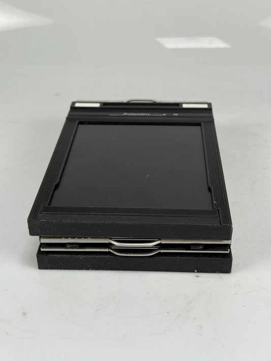 Riteway plastic 4x5 Film holder for large format cameras lot of 3