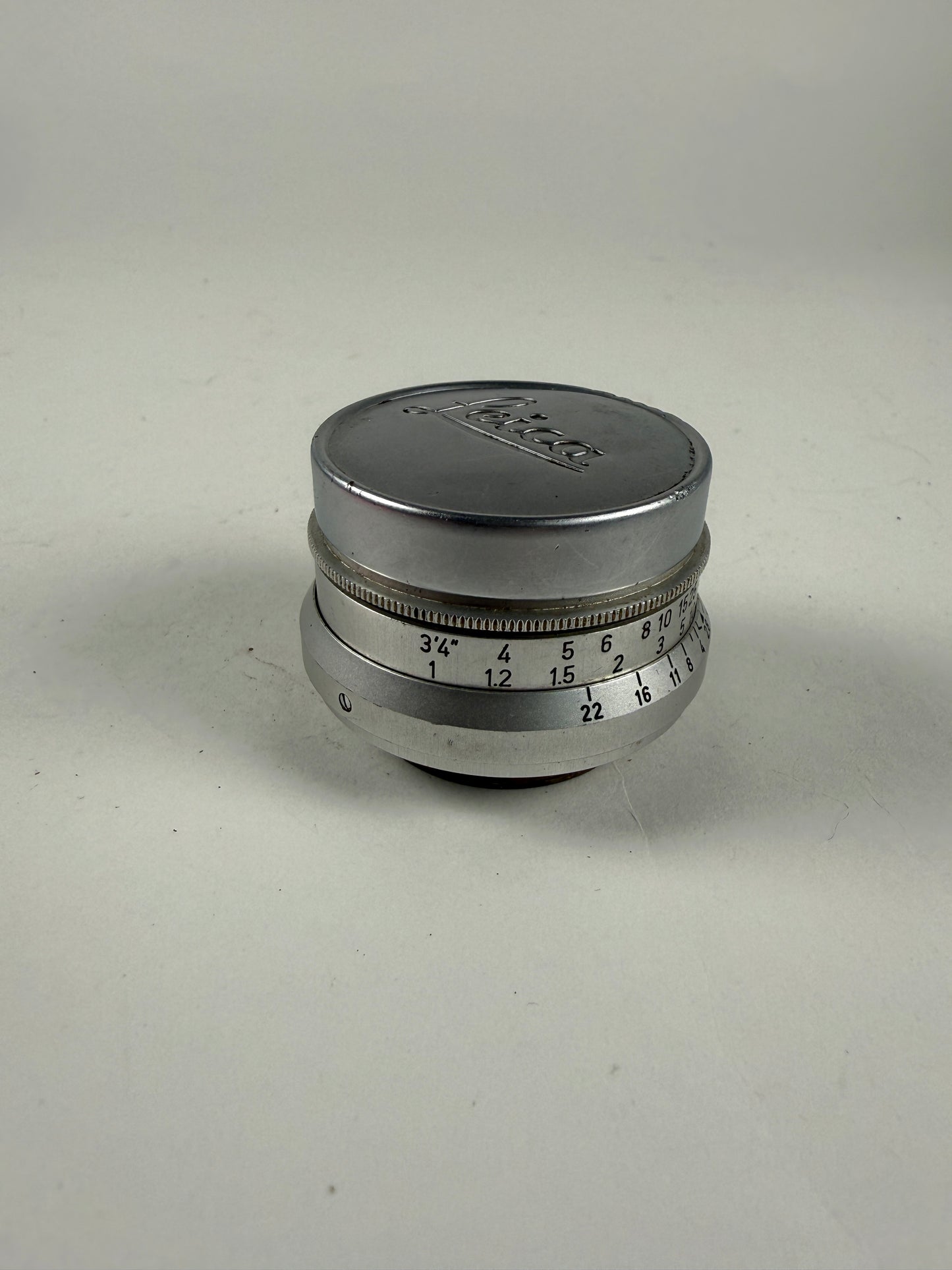 Leica Leitz Wetzlar Summaron 35mm F2.8 LTM lens Chrome