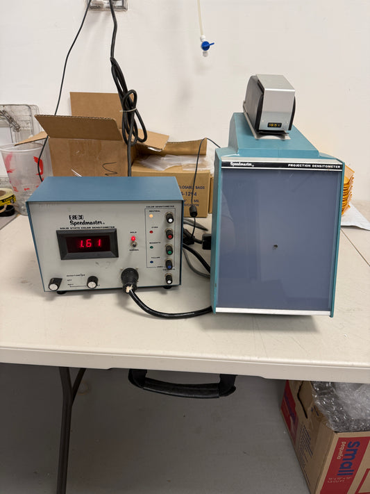 Eseco Speedmaster Solid State Color Densitometer P-95 and Projection