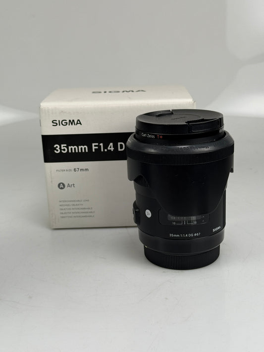 Sigma 35mm f1.4 Art DG Lens for Canon EF