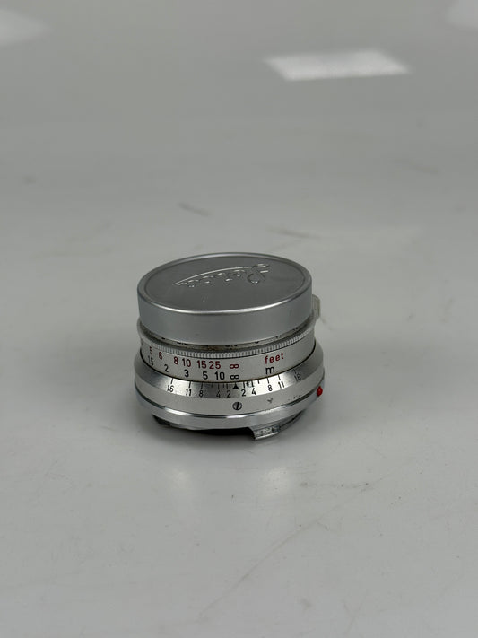 Leica Summicron 35mm f2 Germany 8 element Leica M mount RARE