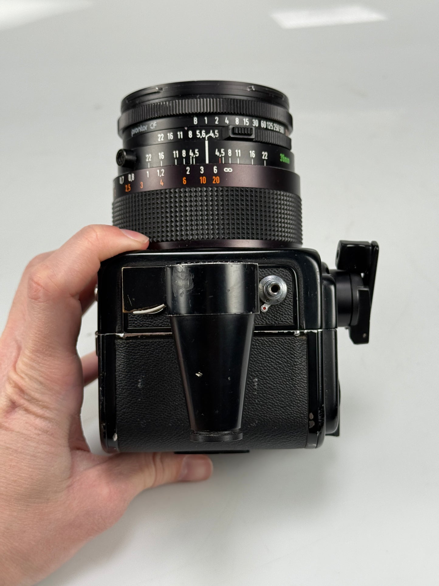 Hasselblad SWC/M Camera Biogon 38mm Lens Finder, A12 Back Black