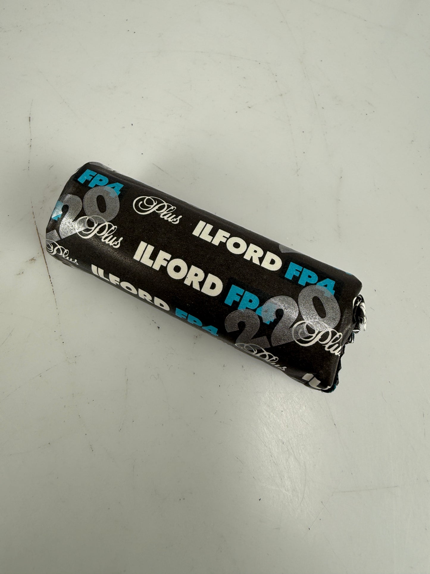 Ilford FP4 Plus 220 black and white medium format film 2003