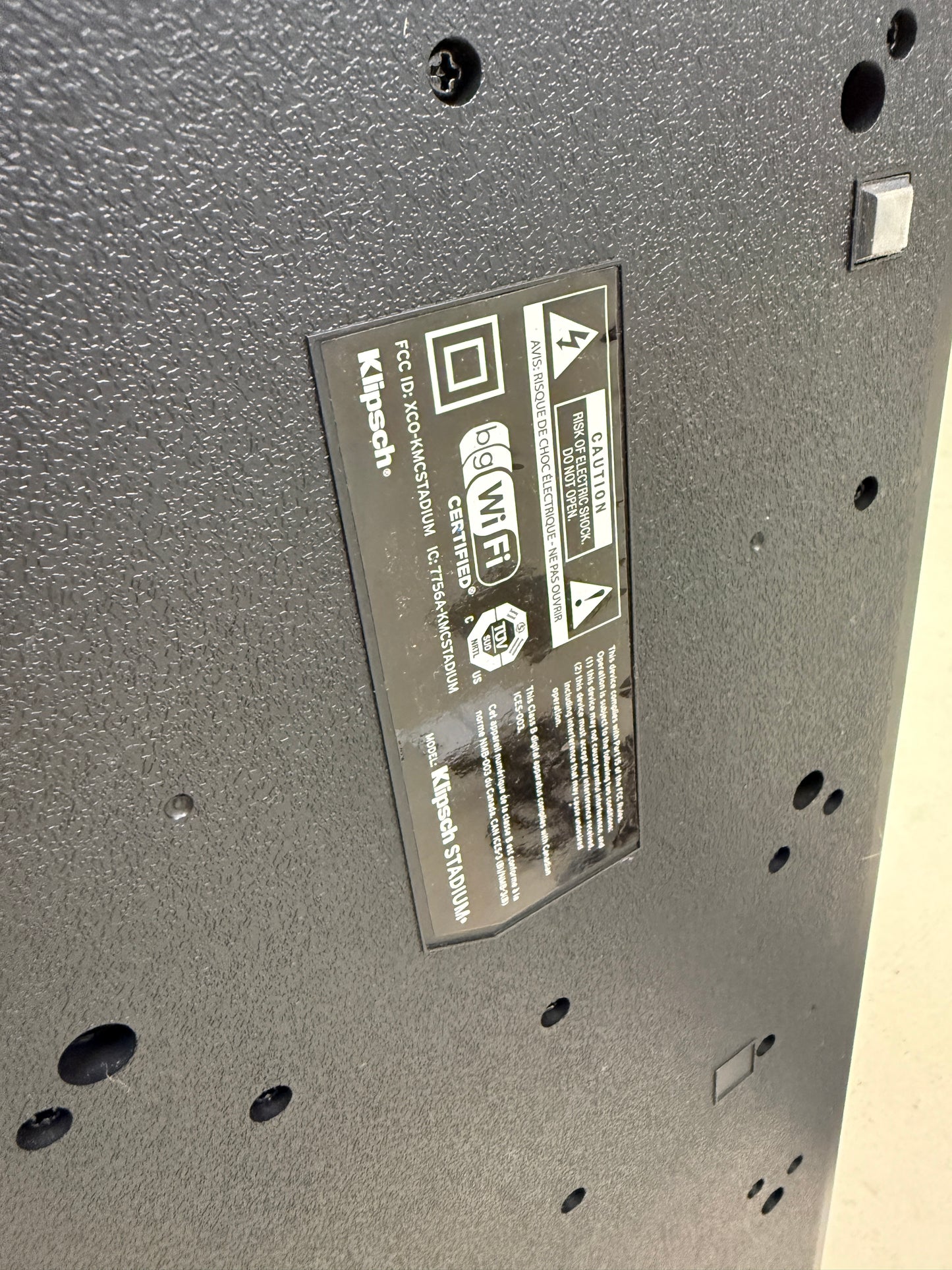 Klipsch Stadium Wireless Speaker System WIFI