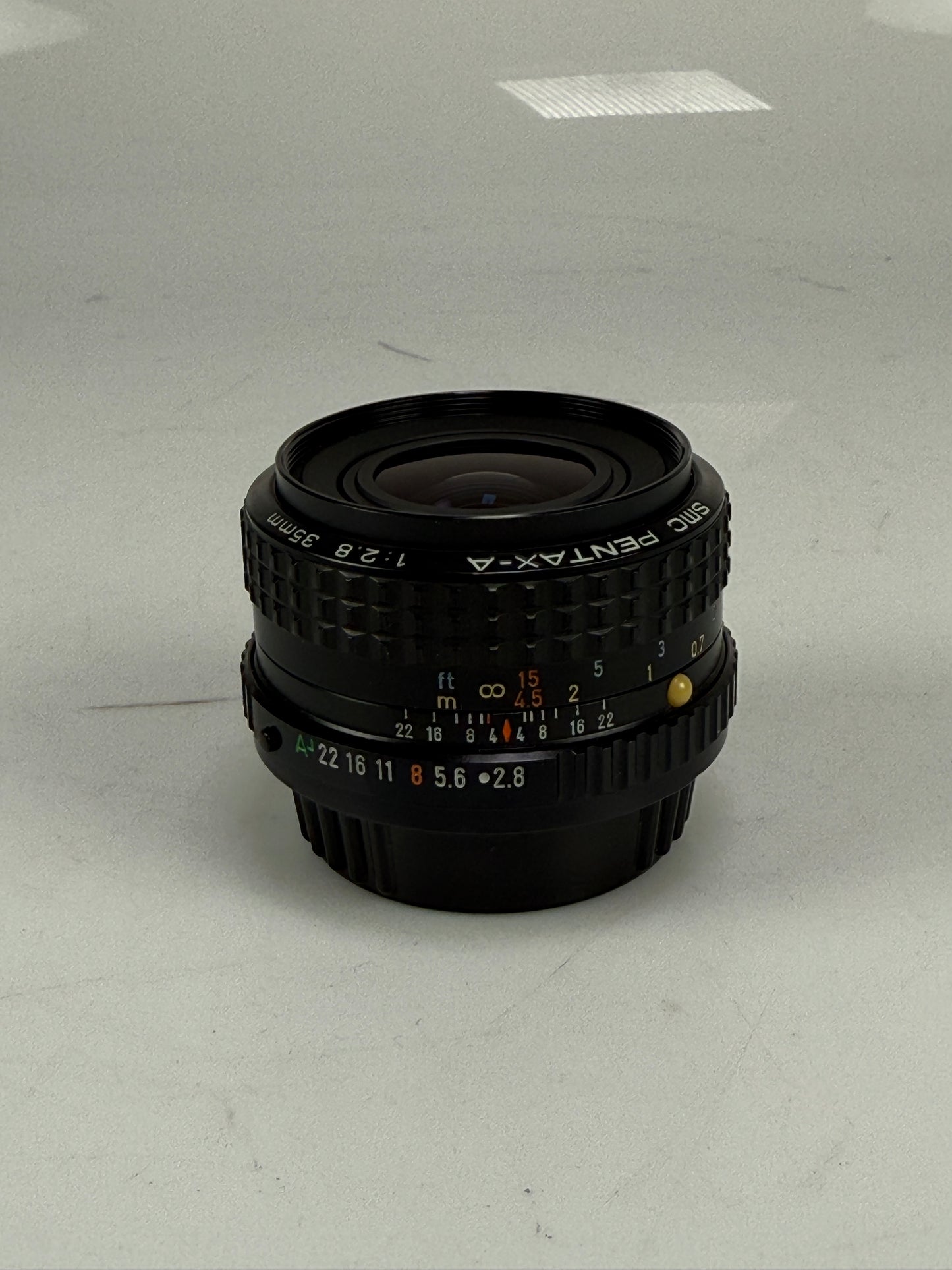 Pentax SMC A 35mm F2.8 MF Prime Wide Angle Lens K mount