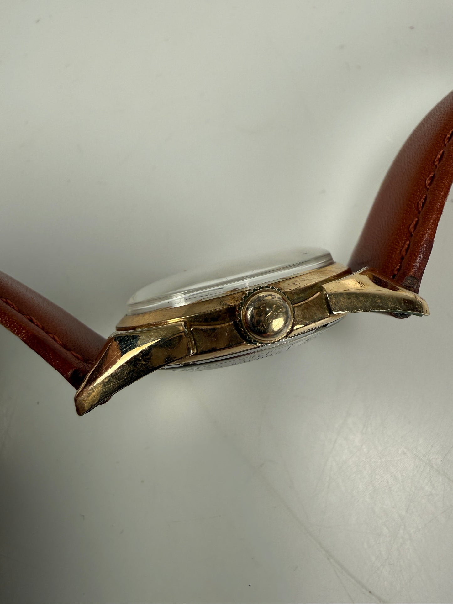 Vintage BULOVA 31mm men's automatic self winding watch 10K RGP Rolled Gold plate
