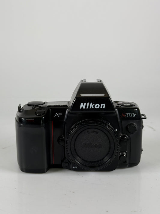 Nikon N8008s AF SLR Film Camera Body with MF-21 data back