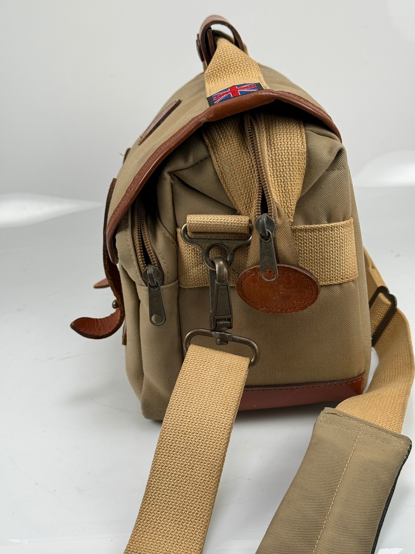 CCS Heritage Shoulder Tan canvas/leather camera bag