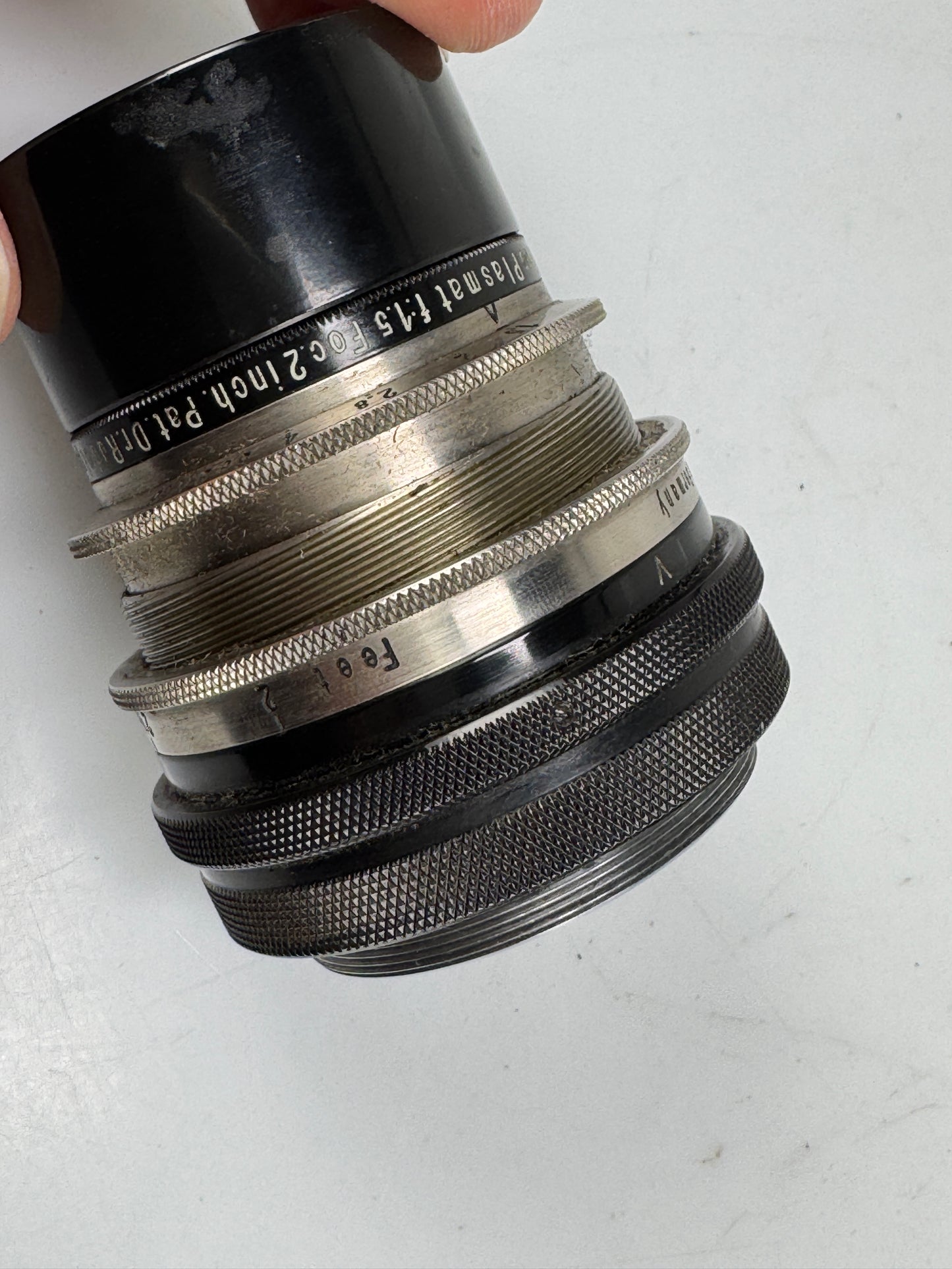 Hugo Meyer Gorlitz Dr Rudolph New York Kino Plasmat 2 inch f1.5 lens