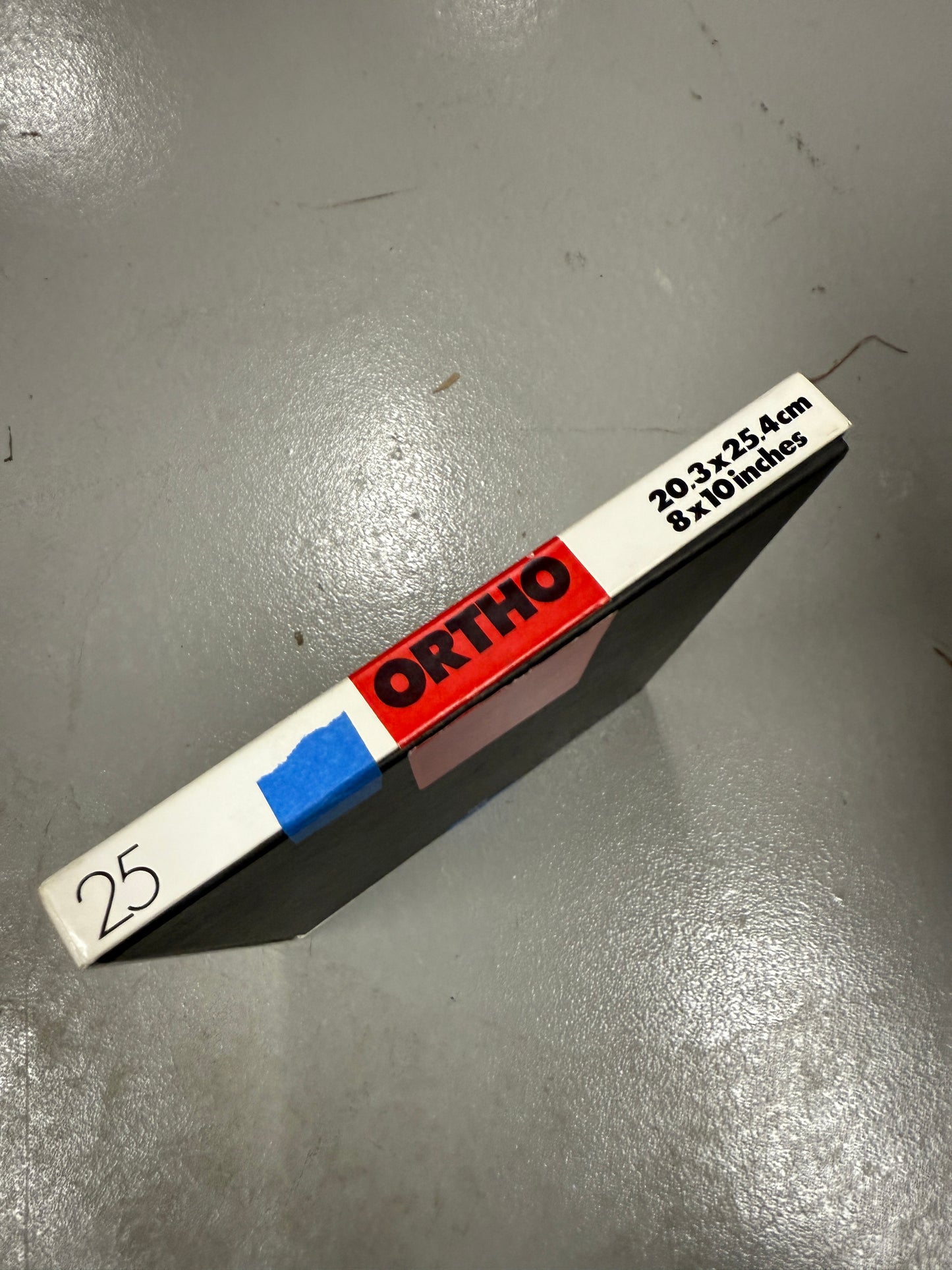 Ilford ortho 8x10 black and white B&W 8x10 20 sheets