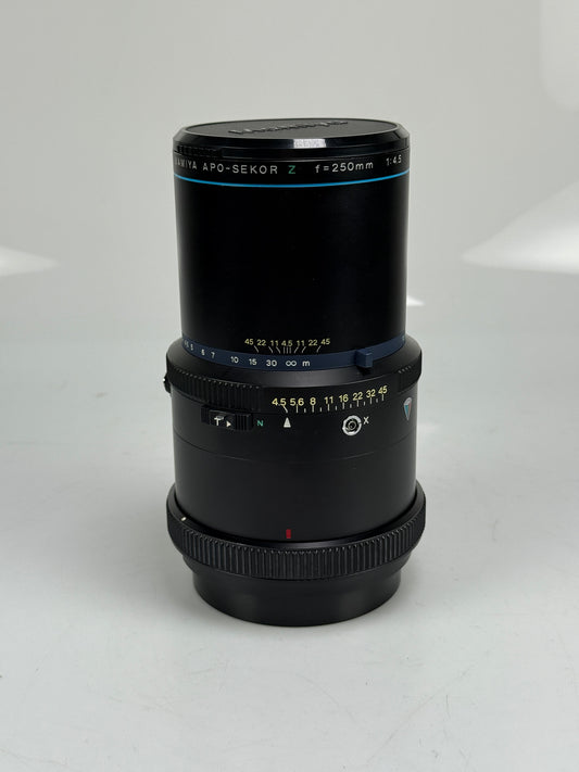 Mamiya APO Sekor Z 250mm f4.5 Lens for RZ67 Pro II ProII D II