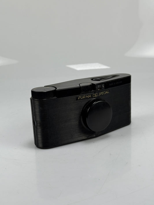 Vintage PURMA SPECIAL Camera - 127 Film - Art Deco - Bakelite, W/ cap
