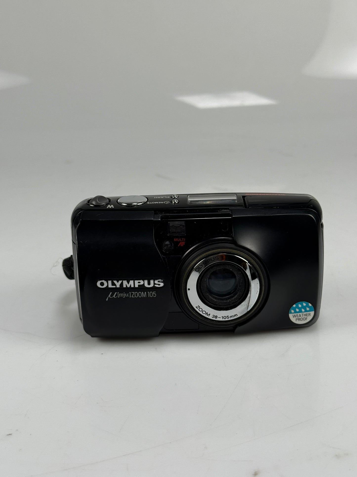 Olympus Mju Zoom 105 AF 35mm Point & Shoot Film Camera Black