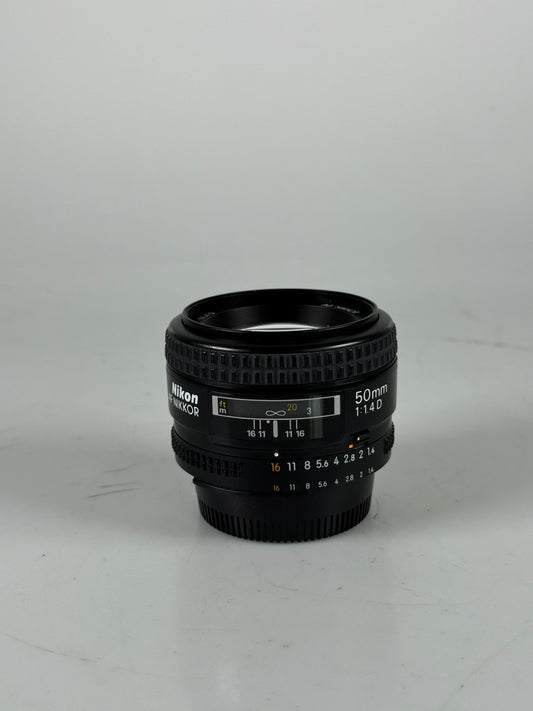 Nikon AF-D NIKKOR 50mm f1.4 D Standard Prime Lens 50/1.4