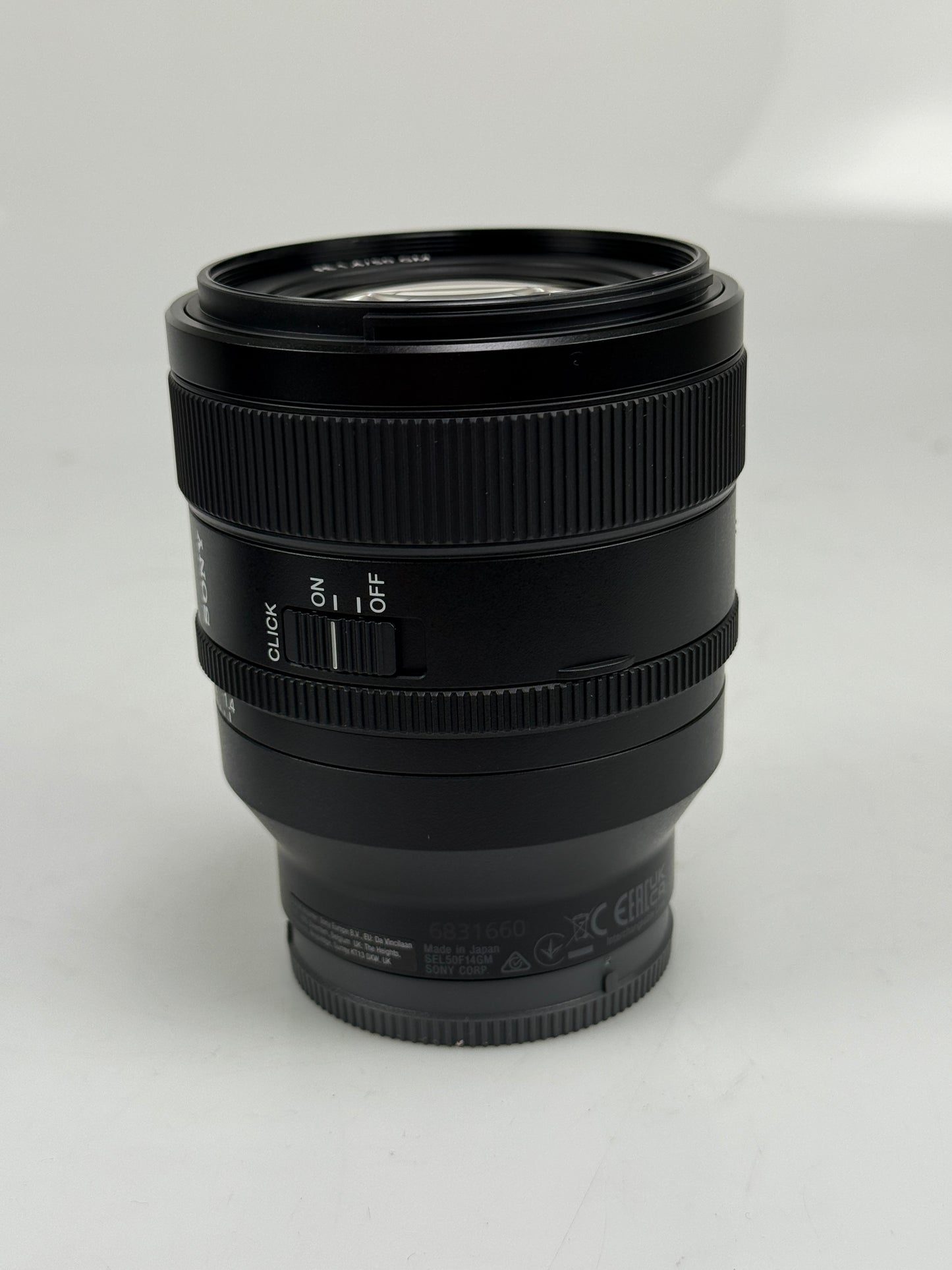 Sony FE 50mm F1.4 GM Full Frame Large Aperture G Master Lens