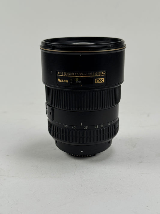 Nikon Nikkor AF-S 17-55mm f2.8 G ED SWM DX IF Lens AFS