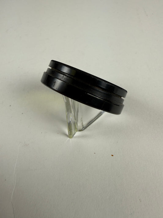 Leitz Leica Black A36 Yellow 1 Contrast Camera Lens Filter - Summitar push on 36mm