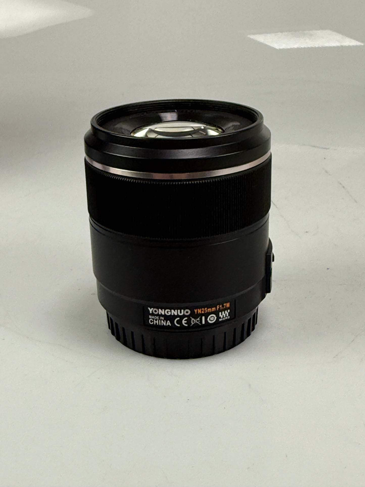 Yongnuo 25mm f1.7 STM Prime Wide Angle Digital Camera Lens M4/3 Mount