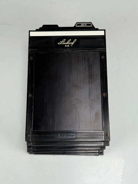 Lot of 6 Linhof 4x5 Cut Film Holder Back