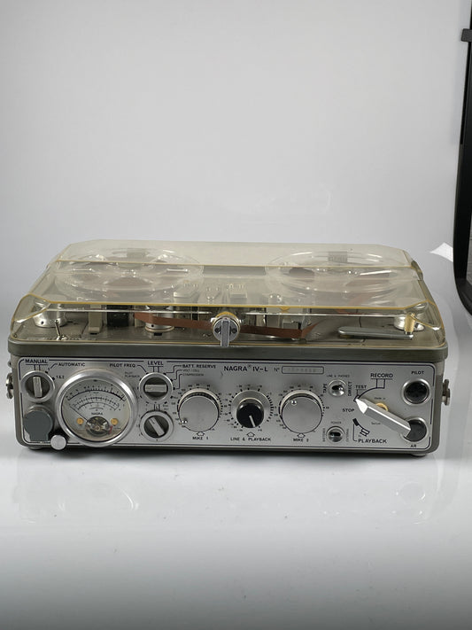 Kudelski Nagra IV-L Reel to reel field tape recorder RARE