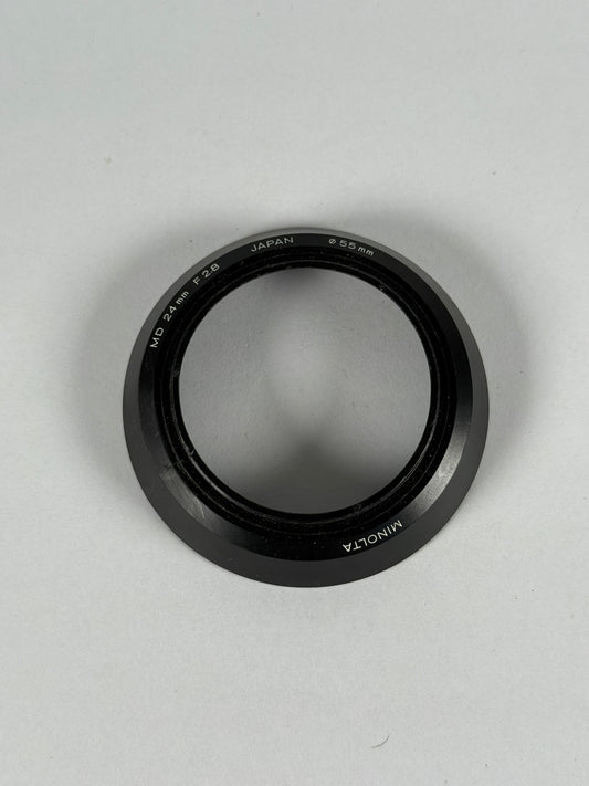 Minolta Lens Hood for MD 28mm F2, 28mm F2.8, 28mm F3.5 Camera Lenses