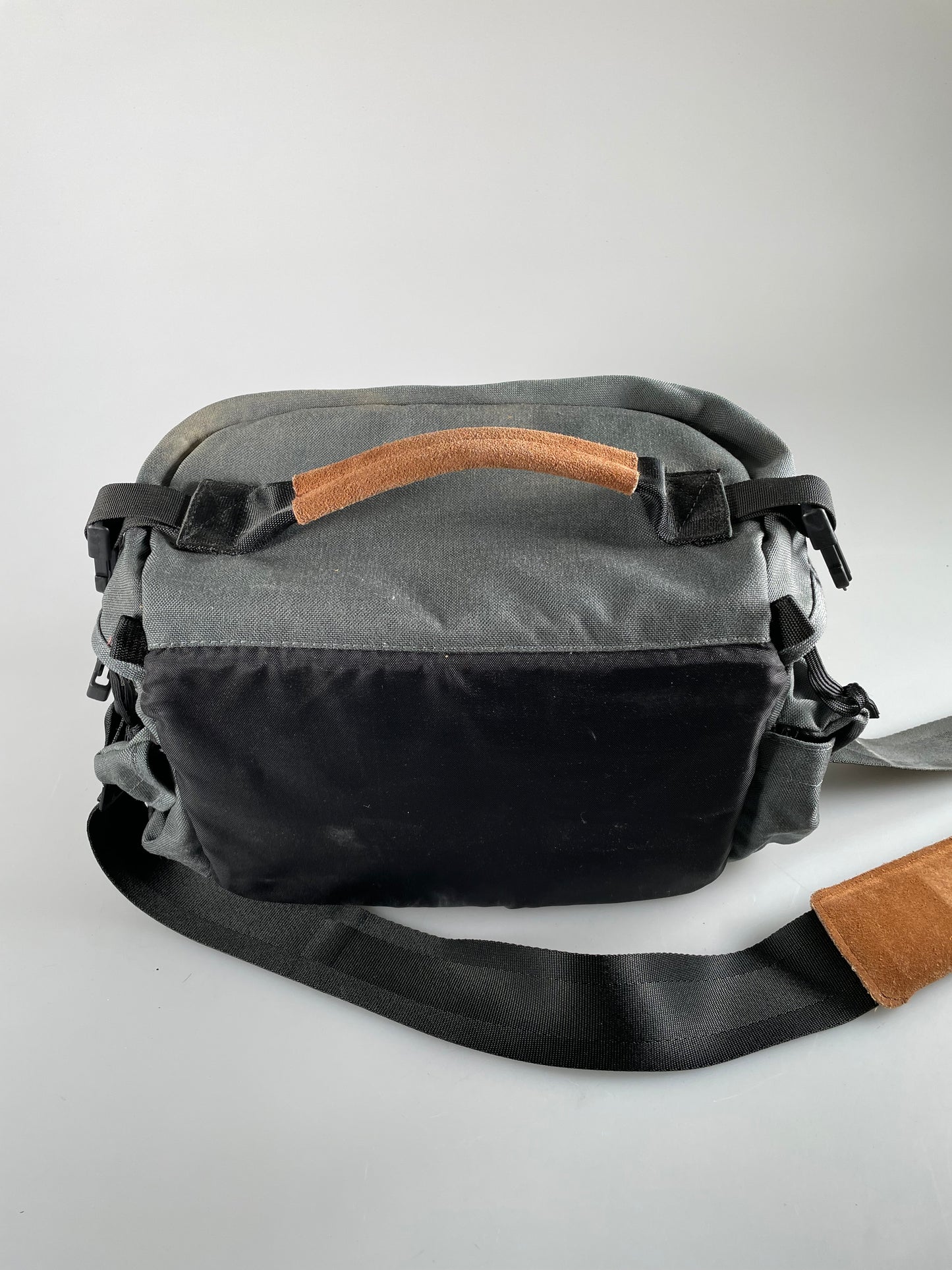 Vintage Tamrac canvas Camera Bag grey gray