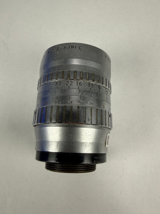 B&H Angenieux 3 Inch 75mm F2.5 C Mount Lens Camera Adapt M4/3 BMPCC Bolex