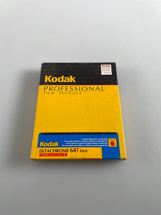 Kodak Ektachrome 64T 6118 4x5'' Large Format Film Box of 10 Expired 1997