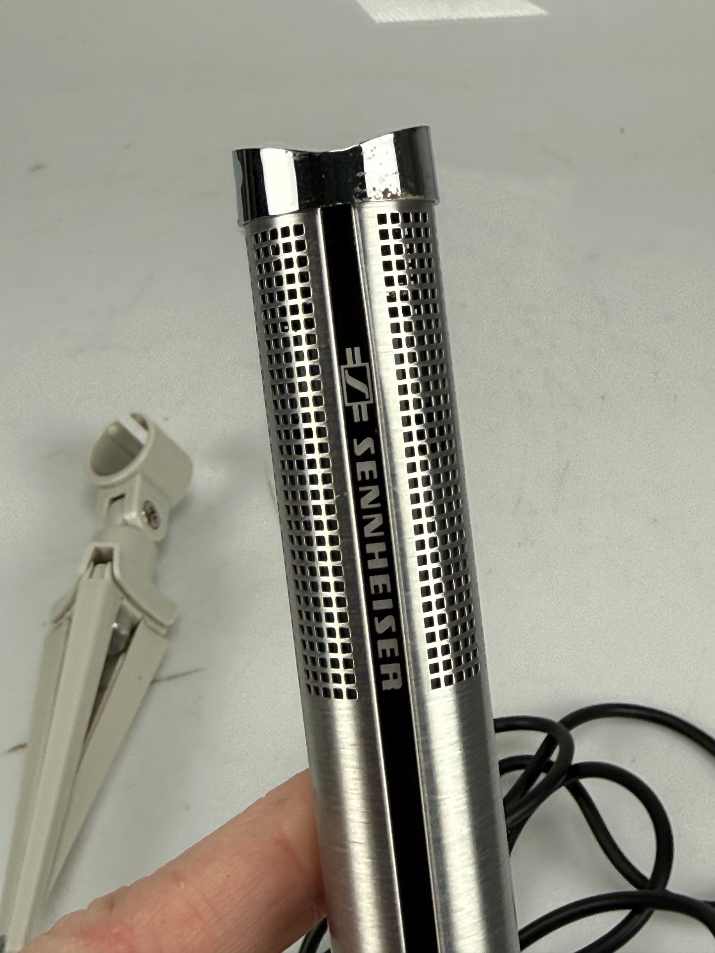 Vintage Sennheiser MD 402 LM Dynamic Cardioid Microphone Rare