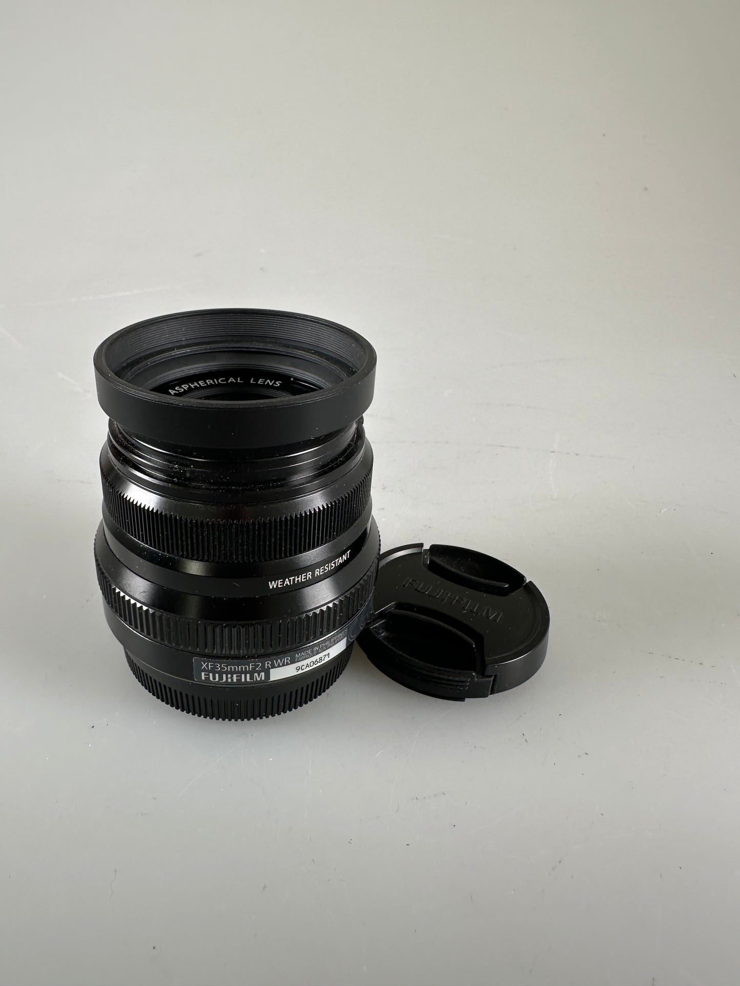 Fuji fujifilm XF Fujinon 35mm f2 R WR Super EBC Lens Black