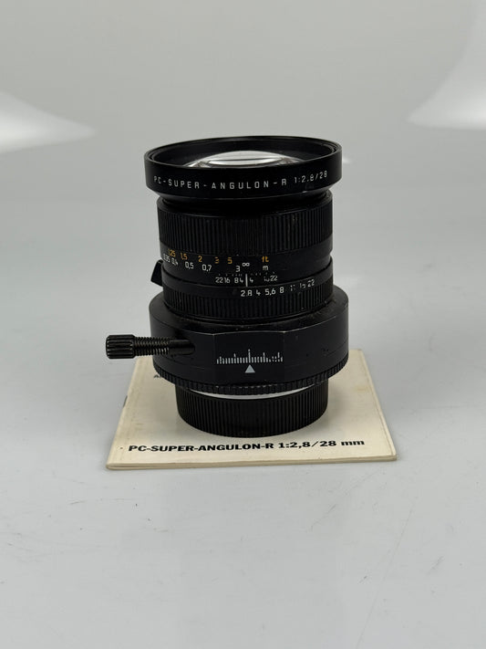 Leica 11812 PC Super Angulon-R 28mm f2.8 Lens