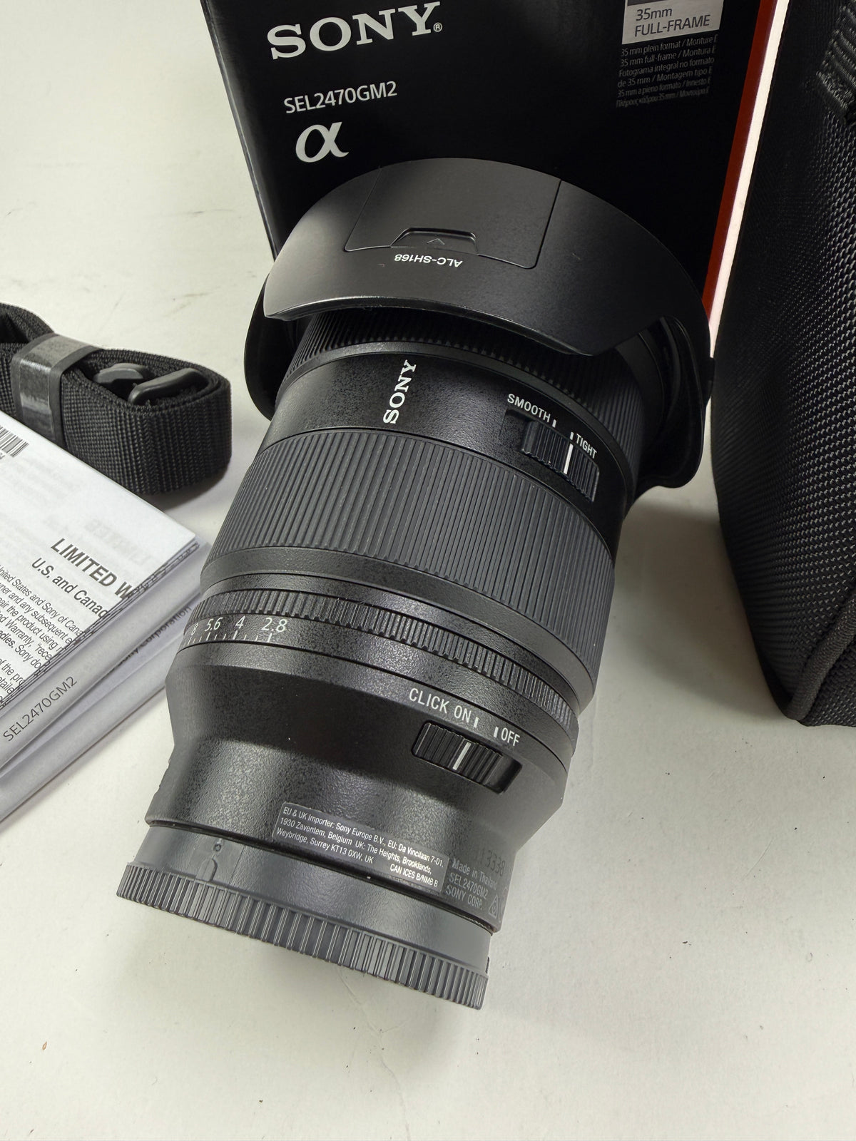 Sony FE 24-70mm f2.8 GM II E-Mount Camera Lens - Black