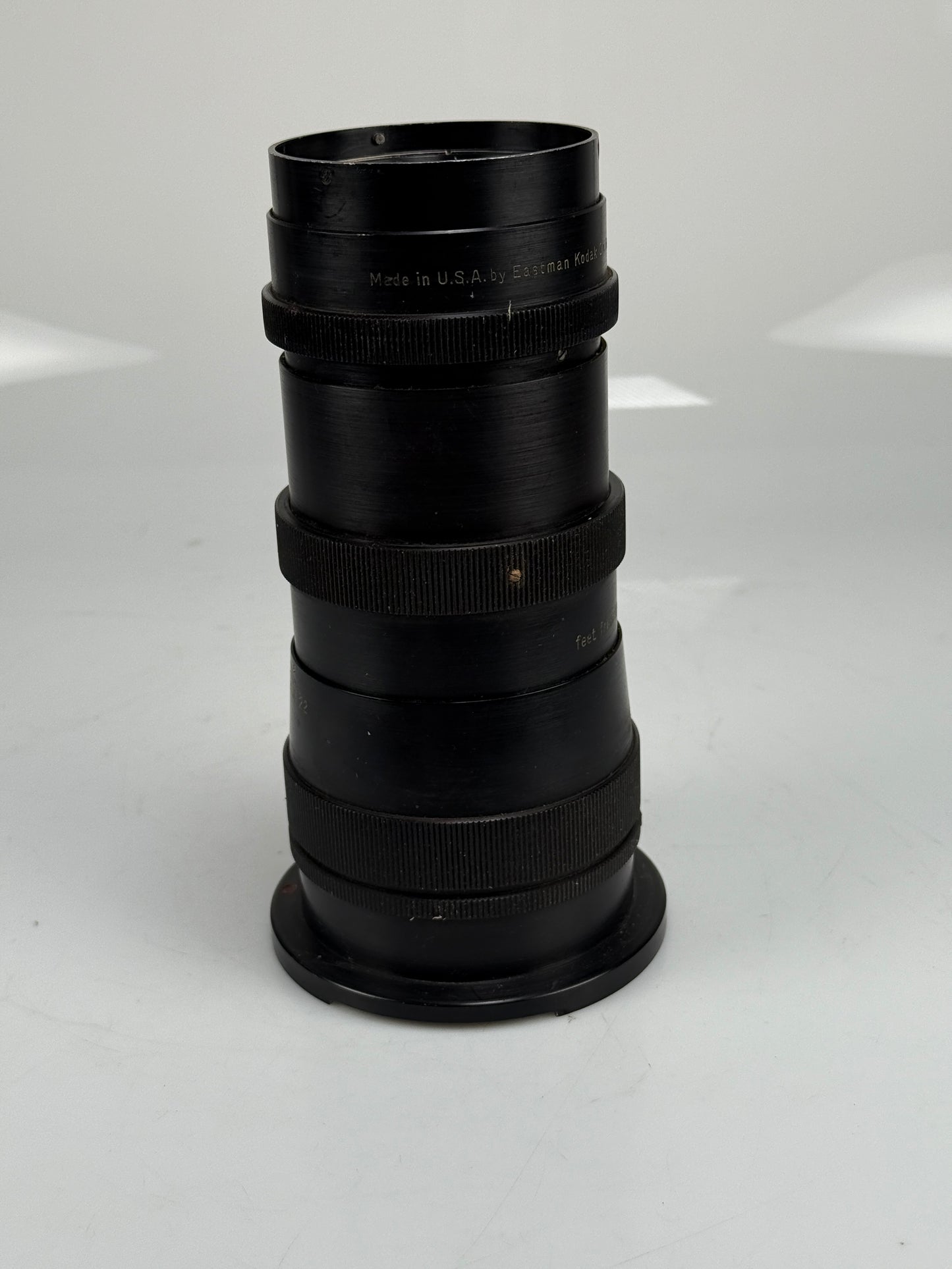 Graflex Kodak Ektar 8 inch 205mm f4 lens for KE-4 military camera